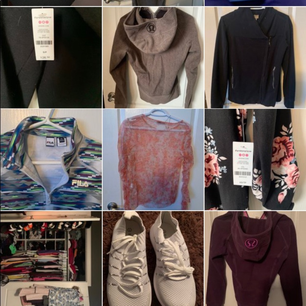 Sweaters and long sleeve shirts